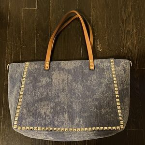 2 bags in 1 cool Anthro tote